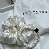 Silk Skinny Scrunchies Pack of 3