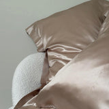 Lucinda Oxford Border Set of 2 Silk Pillowcases