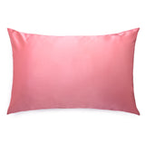 Mulberry silk watermelon coloured pillowcase.